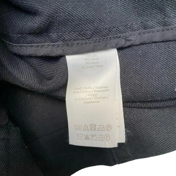 Boden Corinne Black Denim Dress 3/4 Sleeve A-Line Size 4 - Picture 15 of 15